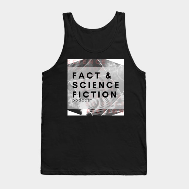 Fact and Science Fiction Cover Art Tank Top by Fact and Science Fiction